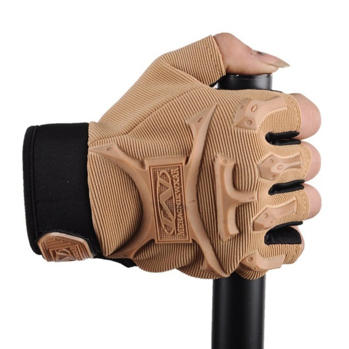 1Pair Summer Fingerless Tactical Gloves