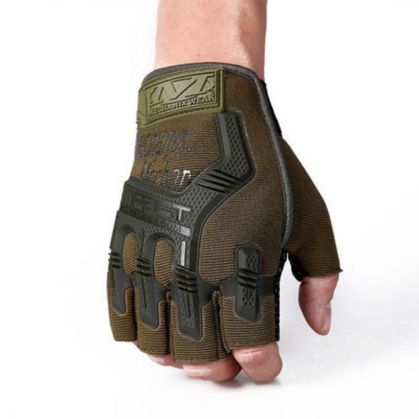 1Pair Summer Fingerless Tactical Gloves