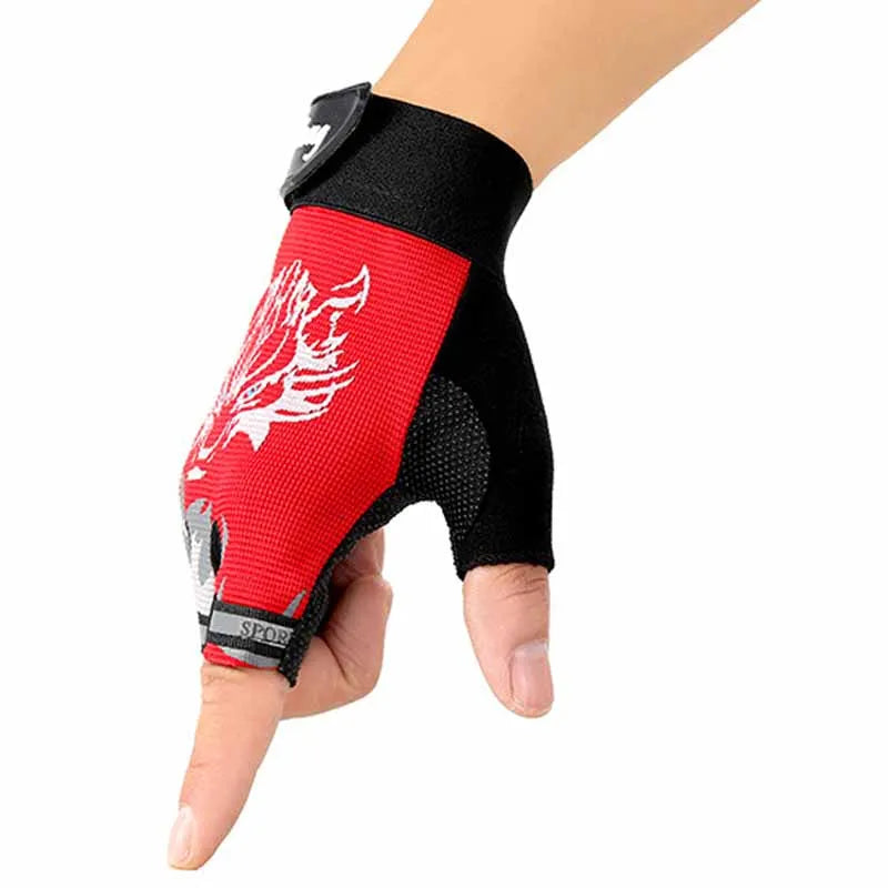 1 Pair Unisex Anti-slip Breathable Bike Gloves