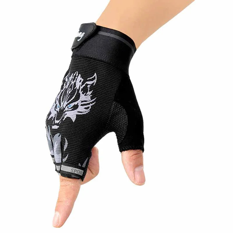 1 Pair Unisex Anti-slip Breathable Bike Gloves