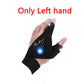 Rechargeable LED Flashlight Hand Gloves