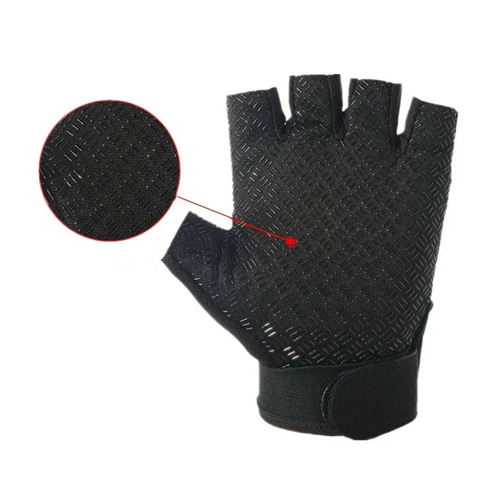 1Pair Summer Fingerless Tactical Gloves