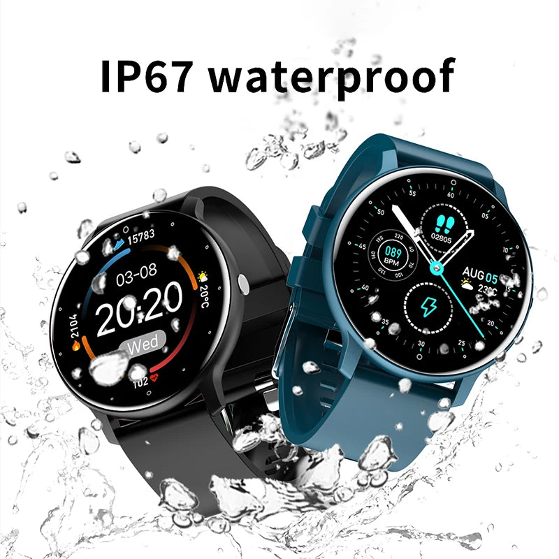 Unisex Heart Rate Monitor, Waterproof, Bluetooth Smart Watch