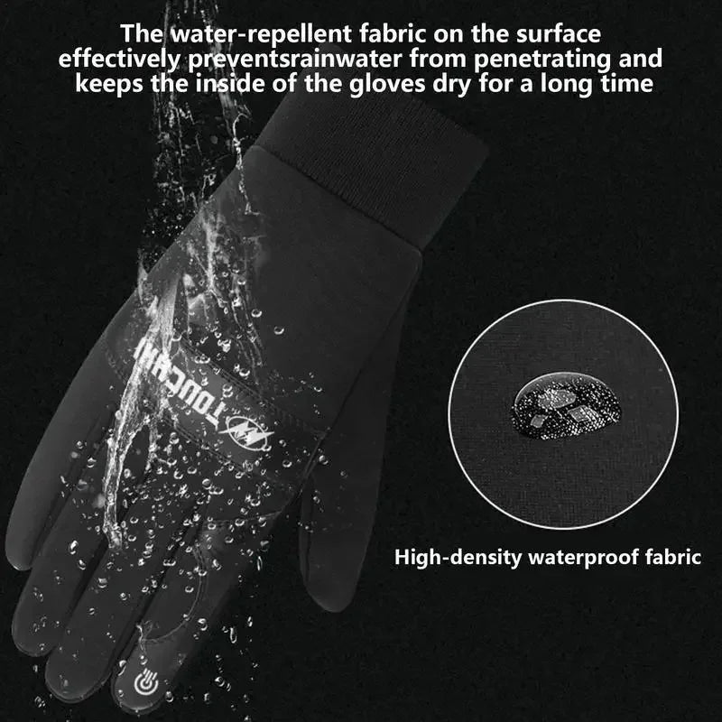 Waterproof Touchscreen USB Heated Gloves