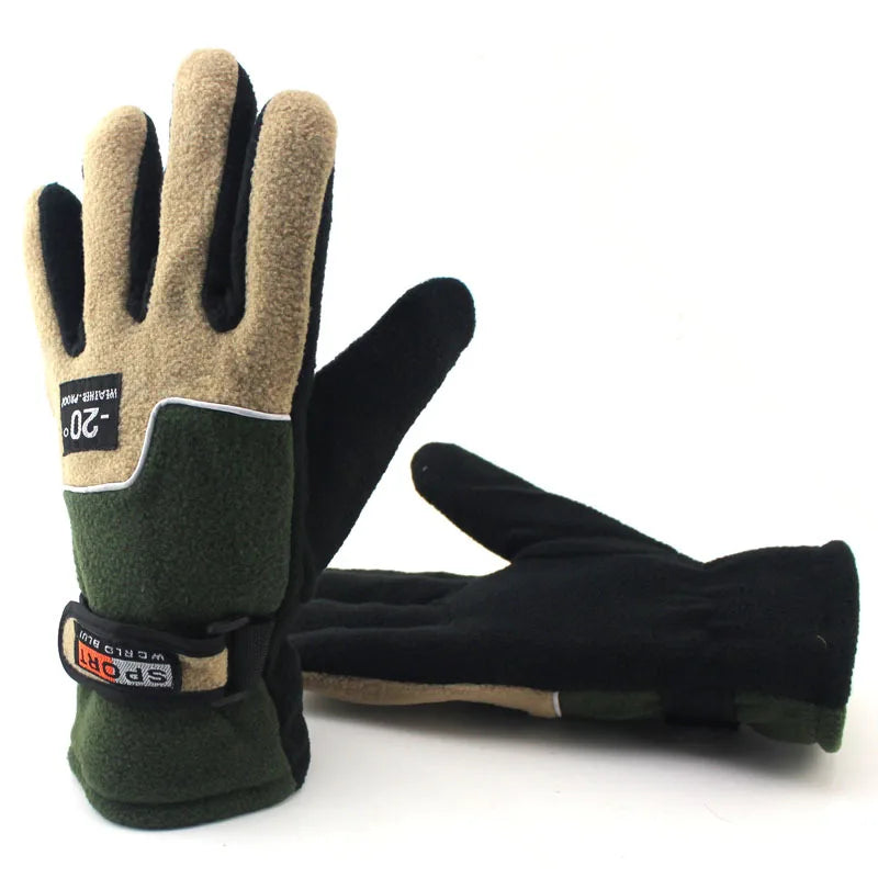 Men Winter Fleece Thermal Glove