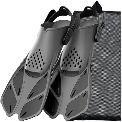 Adjustable Buckles Swimming Flippers Snorkel Fins