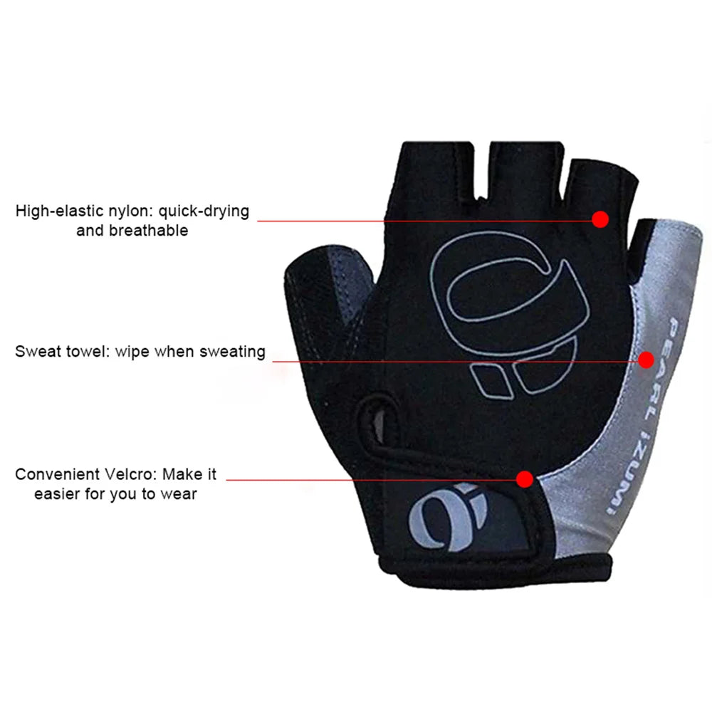 Anti-Slip, Anti-sweat, Anti Shock, Half Finger Gloves