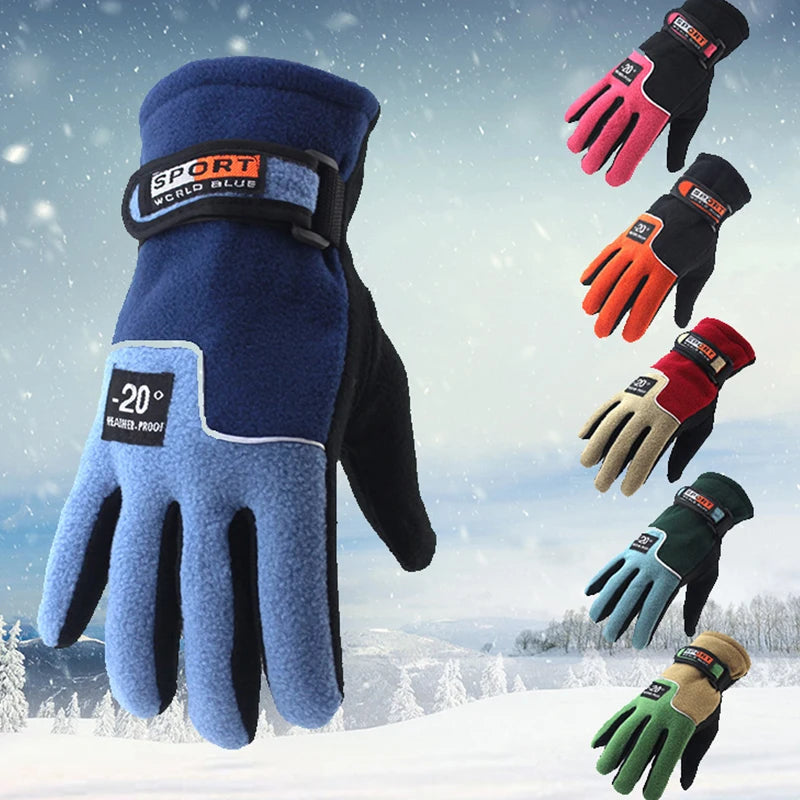 Men Winter Fleece Thermal Glove